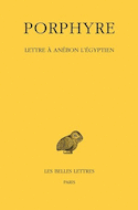 Lettre à Anébon l'Egyptien